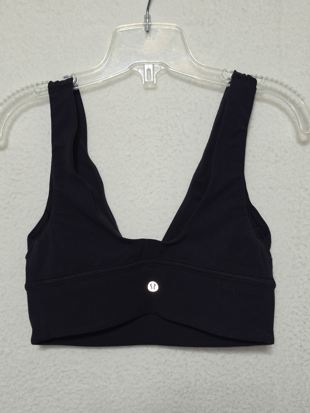lululemon athletica Black V-Neck Sports Bra - Picture 2 of 3